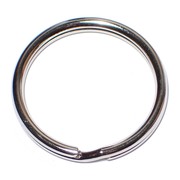 Midwest Fastener 1-1/2" Nickel Split Key Rings 8PK 38511
